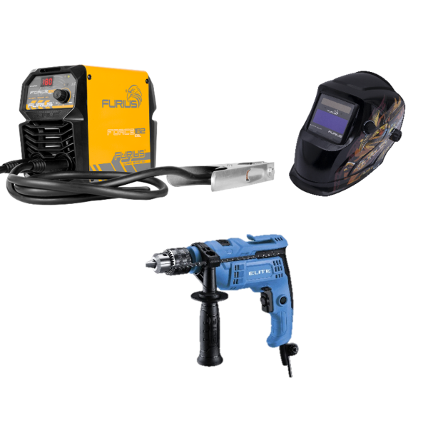 Combo Soldador FW182CEL +Careta FW81+Taladro ID710