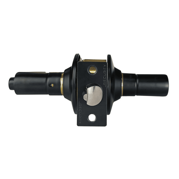 Cerradura Manija Grafito Baño kl 122 b