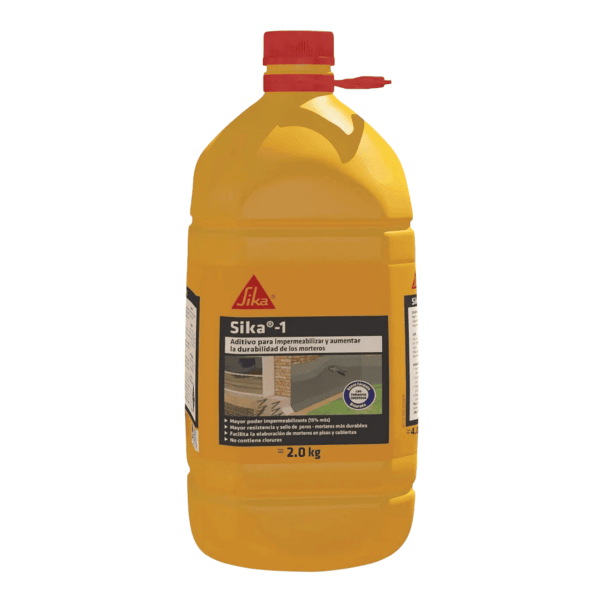 Sika 1 Universal Aditivo Impermeabilizante Para Concreto Y Mortero 2Kg