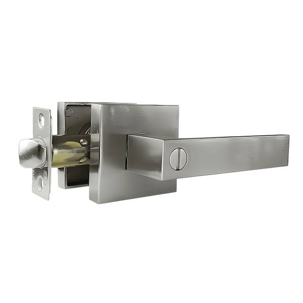 Cerradura Manija Cromo Aluminio Baño Kl 120 B