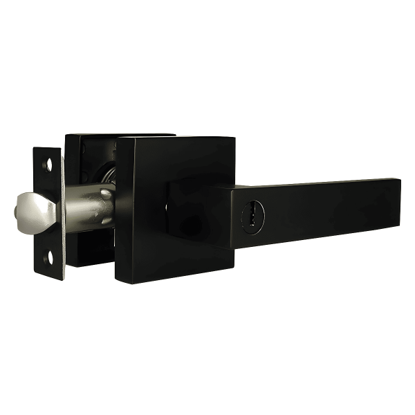 Cerradura Manija Black Tubular Alcoba Kl 121 A