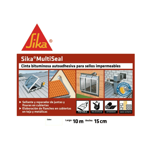 Mercadeo Sika Multiseal terracota Impermeabilizante terracota 10Cm Ancho