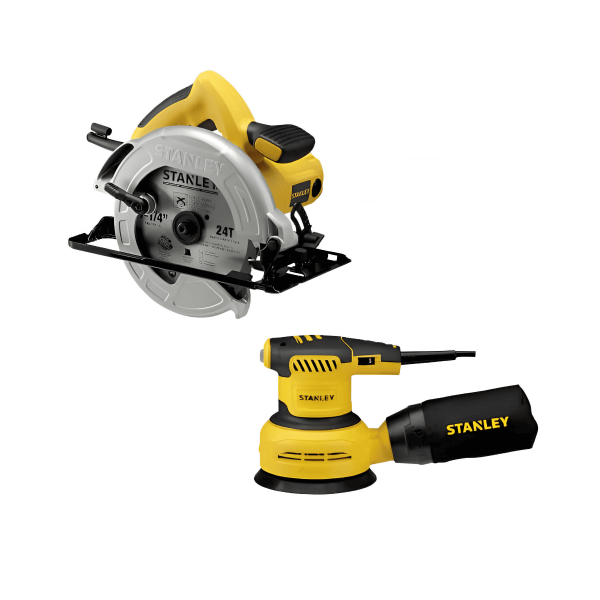 Combo Sierra Circular SC16-B3 Más Lijadora SS30-B3 Stanley