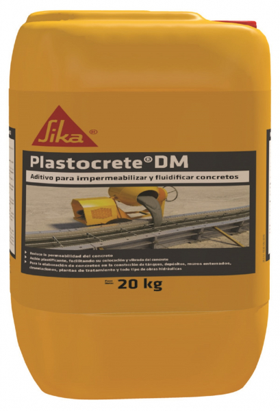 Sika Plastocrete Dm Impermeabilizante Integral Para Concreto 20Kg