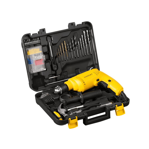 Taladro Percutor 1/2 Vvr 600W+119 Accesorios Stanley Sdh600kp-B3