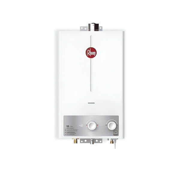 Calentador De Agua 10Lt Glp Tiro Forzado Rheem 600074723+Kit Calentador