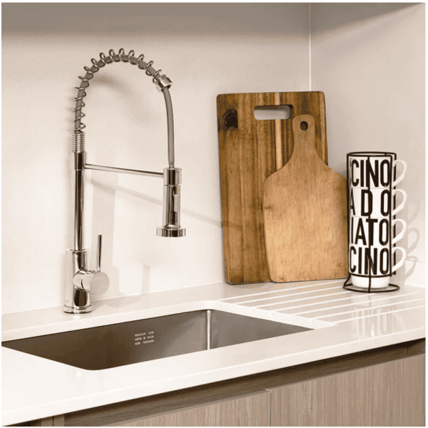 Lavaplatos Monocontrol Extraible Michigan Cromo 20MI5603000