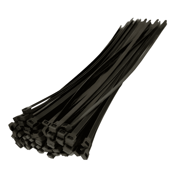 Amarra Plastica Uduke Negra 40 Cms 7 X 400 Mm Pqte X 100 Unds Ht70045
