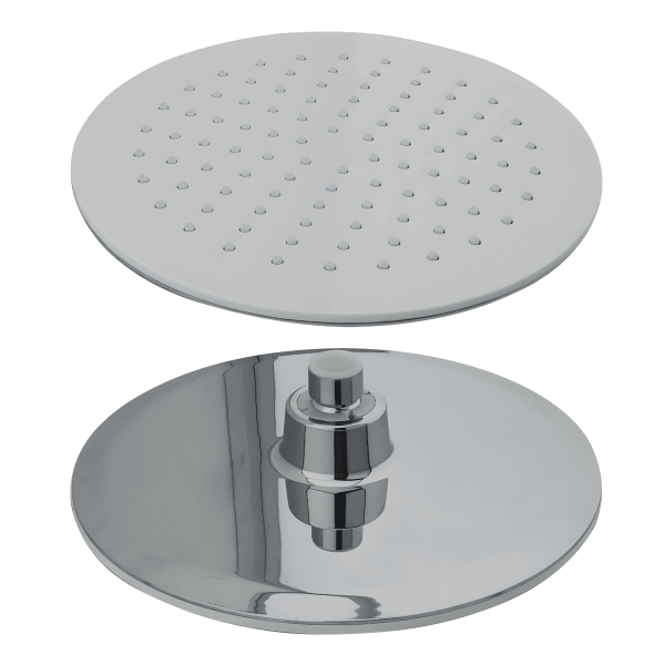 Griferia Ducha Redonda Cromo/Bco Cm Est. Radial D-7313