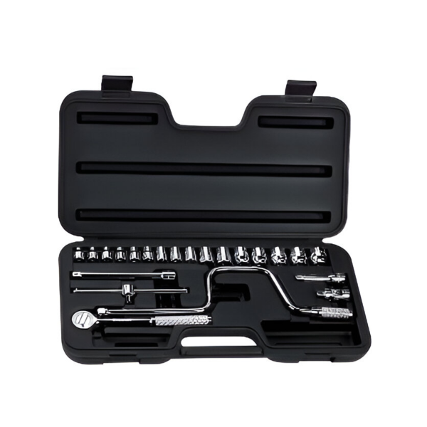 Juego de 23 copas (dados) métricas con encastre de 3/8 86-209 Stanley