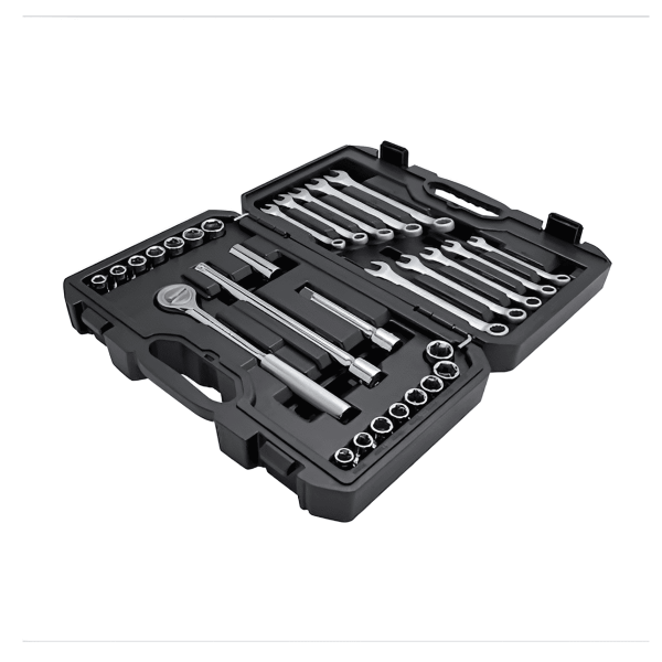 Juego de herramientas mecánicas de 29 piezas con mando de 1/2 pulgada STMT45510-LA Stanley