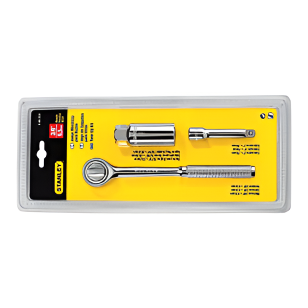 Juego Mecánico Para Bujías 13/16 - Mando 3/8 – 3 Piezas 86-230 Stanley