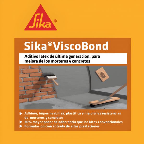 Sikaviscobond Aditivo Látex Para Mortero Y Concreto 19Kg