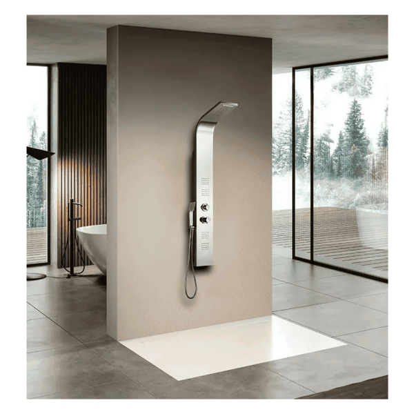 Torre Ducha Huron Plata Klipen Ki53pl004