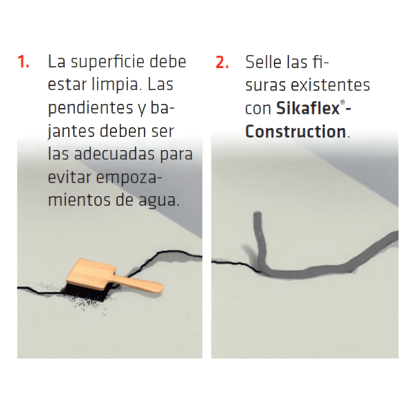 Emulsión Asfáltica Sika Impermeabilizante Asfáltico Para Cubiertas Y Terrazas 3.5Kg