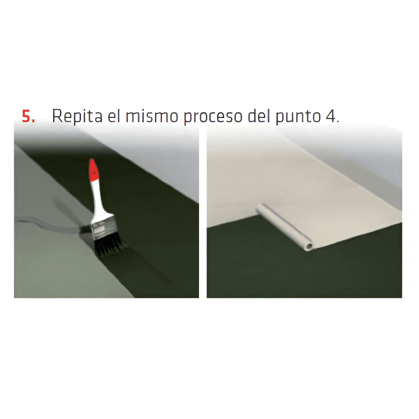 Emulsión Asfáltica Sika Impermeabilizante Asfáltico Para Cubiertas Y Terrazas 3.5Kg