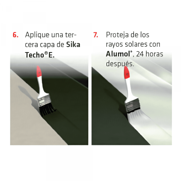 Sikatecho E Impermeabilizante Para Cubierta Y Terraza 3,5Kg