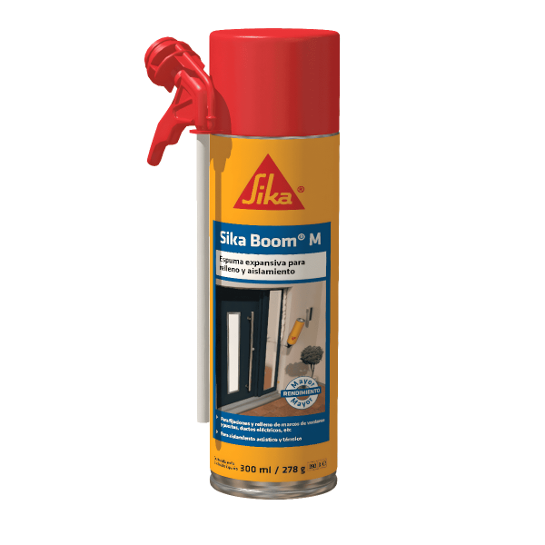 Sika Boom M Espuma Expansiva De Poliuretano Para Rellenos 300Ml