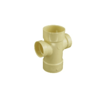 Tee Sanitaria Doble Reducida
